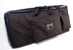 Tough, stretch, fits most keyboards, shoulder strap, carry handles, lightweight, Padded, Large pockets, water resistant